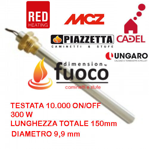 Candeletta resistenza stufa - resistenza,